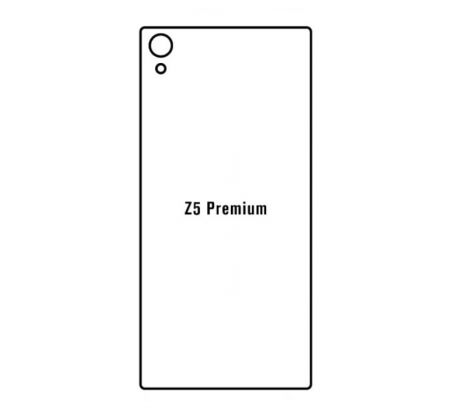 Hydrogel - matná zadní ochranná fólie - Sony Xperia Z5 Premium
