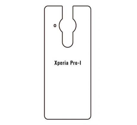 Hydrogel - matná zadní ochranná fólie - Sony Xperia Pro-I