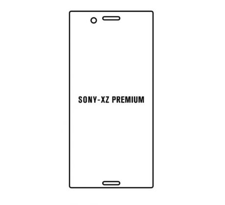 Hydrogel - Privacy Anti-Spy ochranná fólie - Sony Xperia XZ Premium