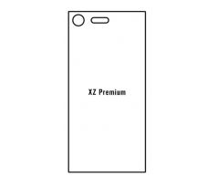 Hydrogel - matná zadní ochranná fólie - Sony Xperia XZ Premium