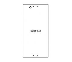 Hydrogel - Privacy Anti-Spy ochranná fólie - Sony Xperia XZ1