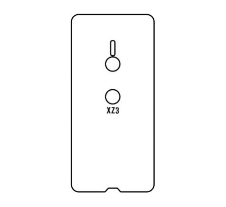 Hydrogel - matná zadní ochranná fólie - Sony Xperia XZ3