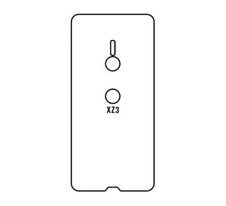 Hydrogel - matná zadní ochranná fólie - Sony Xperia XZ3