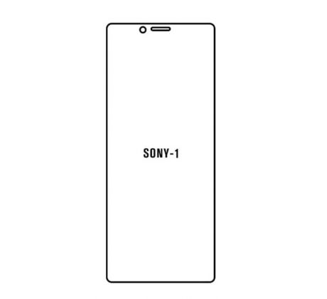 Hydrogel - Privacy Anti-Spy ochranná fólie - Sony Xperia I / XZ4