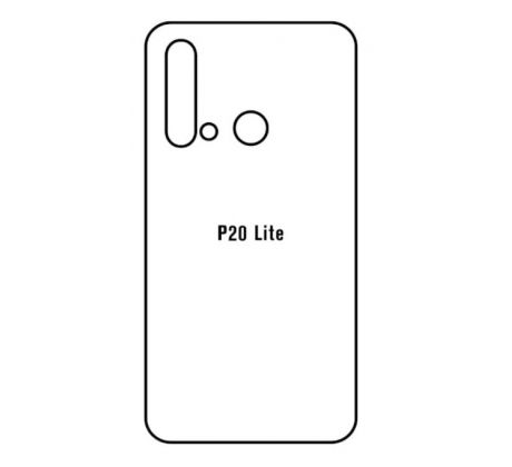 Hydrogel - matná zadní ochranná fólie - Huawei P20 lite 2019