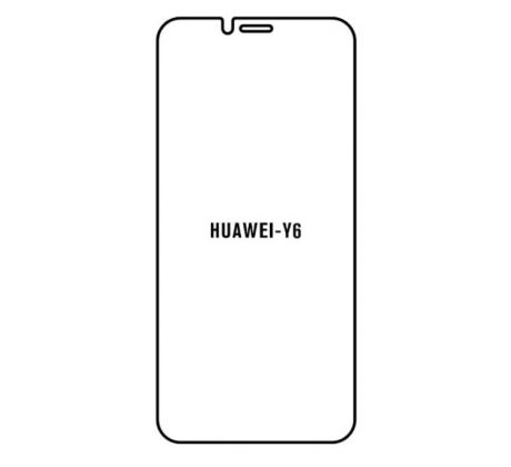 Hydrogel - Privacy Anti-Spy ochranná fólie - Huawei Y6 2018