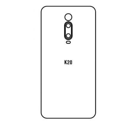 Hydrogel - matná zadní ochranná fólie - Xiaomi Redmi K20