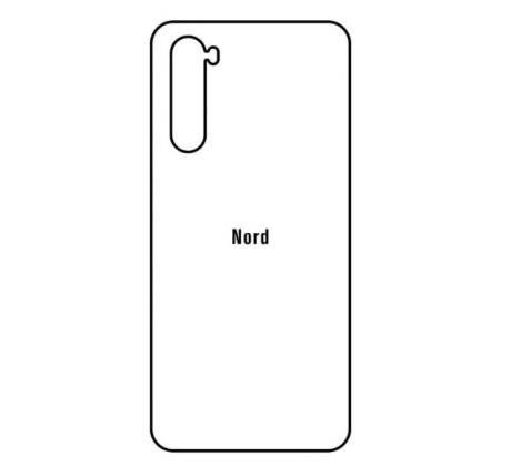 Hydrogel - matná zadní ochranná fólie - OnePlus Nord