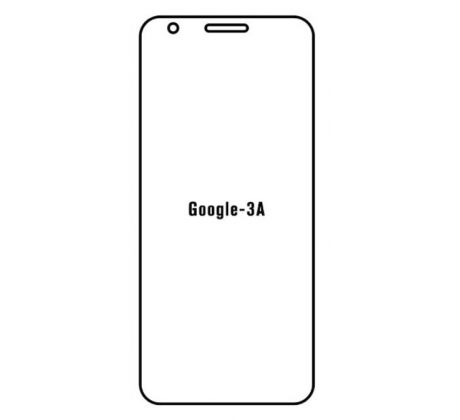 Hydrogel - Privacy Anti-Spy ochranná fólie - Google Pixel 3A