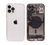 Apple iPhone 13 Pro - Zadní housing s předinstalovanými díly (silver)  