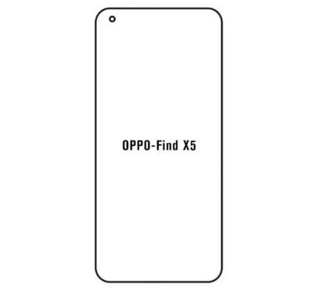 Hydrogel - Privacy Anti-Spy ochranná fólie - OPPO Find X5