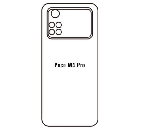 Hydrogel - zadní ochranná fólie - Xiaomi Poco M4 Pro 