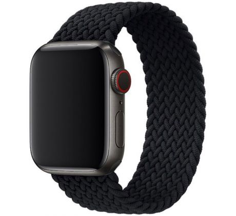 Řemínek pro Apple Watch (38/40/41mm) Elastic Nylon, velikost 150-165mm - Black