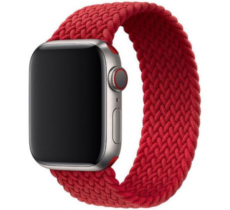Řemínek pro Apple Watch (38/40/41mm) Elastic Nylon, velikost 150-165mm - Red