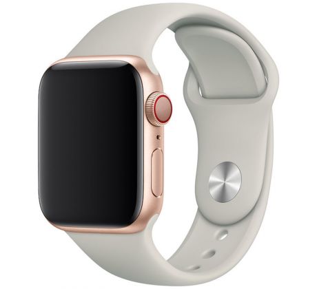 Řemínek pro Apple Watch (38/40/41mm) Sport Band, Stone, velikost S/M