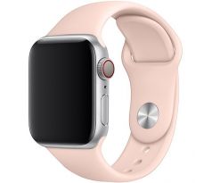 Řemínek pro Apple Watch (38/40/41mm) Sport Band, růžový (pink sand), velikost S/M