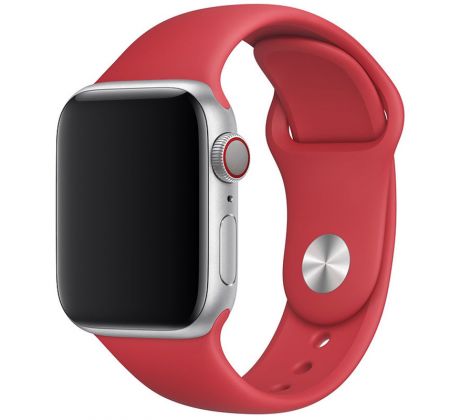 Řemínek pro Apple Watch (42/44/45mm) Sport Band, červený (PRODUCT)RED™, velikost S/M