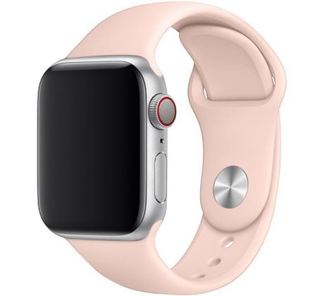 Řemínek pro Apple Watch (42/44/45mm) Sport Band, růžový (pink sand), velikost S/M