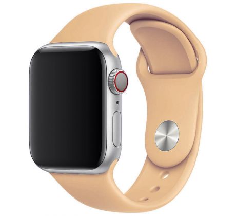 Řemínek pro Apple Watch (42/44/45mm) Sport Band, Apricot, velikost S/M