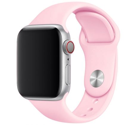 Řemínek pro Apple Watch (38/40/41mm) Sport Band, Baby Pink, velikost S/M