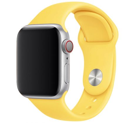 Řemínek pro Apple Watch (42/44/45mm) Sport Band, Canary Yellow, velikost S/M
