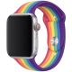 Řemínek pro Apple Watch (42/44/45mm) Sport Band, Rainbow, velikost S/M