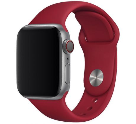 Řemínek pro Apple Watch (42/44/45mm) Sport Band, Rose Red, velikost S/M