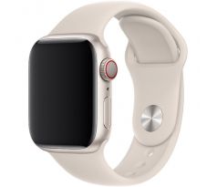 Řemínek pro Apple Watch (42/44/45mm) Sport Band, Starlight, velikost S/M