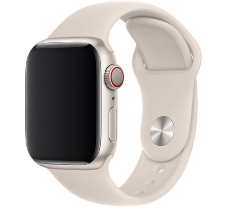 Řemínek pro Apple Watch (42/44/45mm) Sport Band, Starlight, velikost S/M