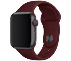 Řemínek pro Apple Watch (38/40/41mm) Sport Band, Wine Red, velikost S/M