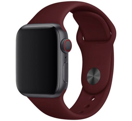 Řemínek pro Apple Watch (38/40/41mm) Sport Band, Wine Red, velikost M/L