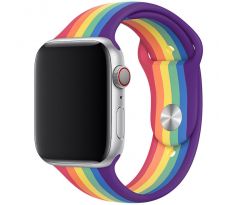 Řemínek pro Apple Watch (38/40/41mm) Sport Band, Rainbow, velikost M/L