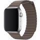 Koženkový řemínek Leather Loop pro Apple Watch (38/40/41mm) Brown