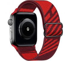 Scrunchie řemínek pro Apple Watch (38/40/41mm) Dark Red - Red