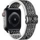 Scrunchie řemínek pro Apple Watch (38/40/41mm) Bohemia White