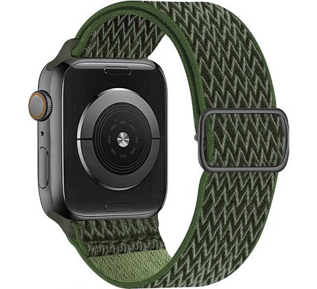 Scrunchie řemínek pro Apple Watch (38/40/41mm) Cargo Khaki