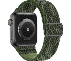 Scrunchie řemínek pro Apple Watch (42/44/45mm) Cargo Khaki