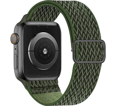 Scrunchie řemínek pro Apple Watch (42/44/45mm) Cargo Khaki