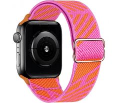Scrunchie řemínek pro Apple Watch (38/40/41mm) Orange Pink