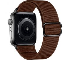 Scrunchie řemínek pro Apple Watch (38/40/41mm) Coffee