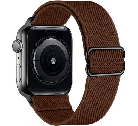 Scrunchie řemínek pro Apple Watch (38/40/41mm) Coffee