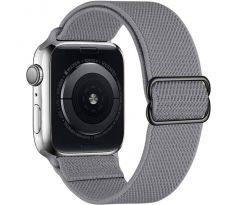 Scrunchie řemínek pro Apple Watch (38/40/41mm) Dark Grey