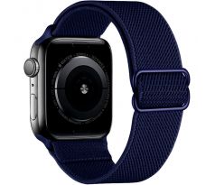 Scrunchie řemínek pro Apple Watch (38/40/41mm) Navy Blue