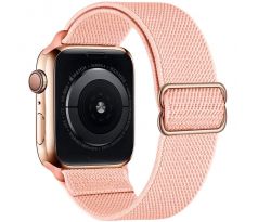 Scrunchie řemínek pro Apple Watch (38/40/41mm) Pink Sand