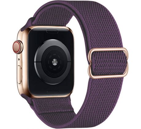 Scrunchie řemínek pro Apple Watch (42/44/45mm) Purple