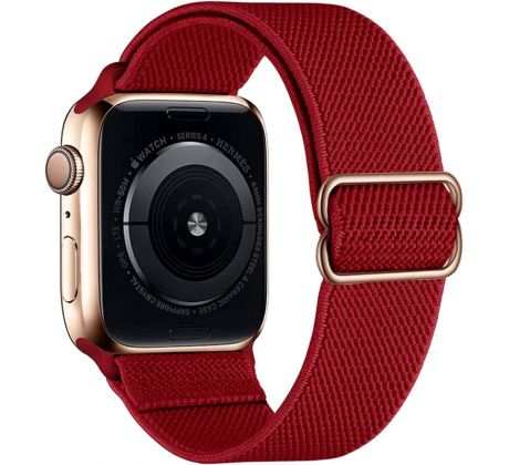 Scrunchie řemínek pro Apple Watch (38/40/41mm) Red