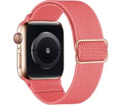 Scrunchie řemínek pro Apple Watch (42/44/45mm) Rose Pink