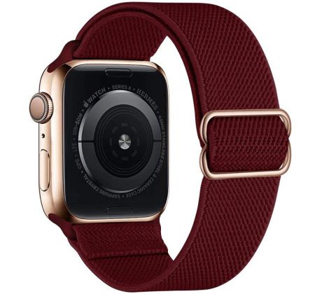 Scrunchie řemínek pro Apple Watch (38/40/41mm) Wine