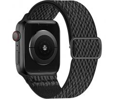 Scrunchie řemínek pro Apple Watch (38/40/41mm) Whole Black