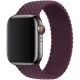 Řemínek pro Apple Watch (42/44/45mm) Elastic Nylon, velikost 135-150mm - Dark Cherry